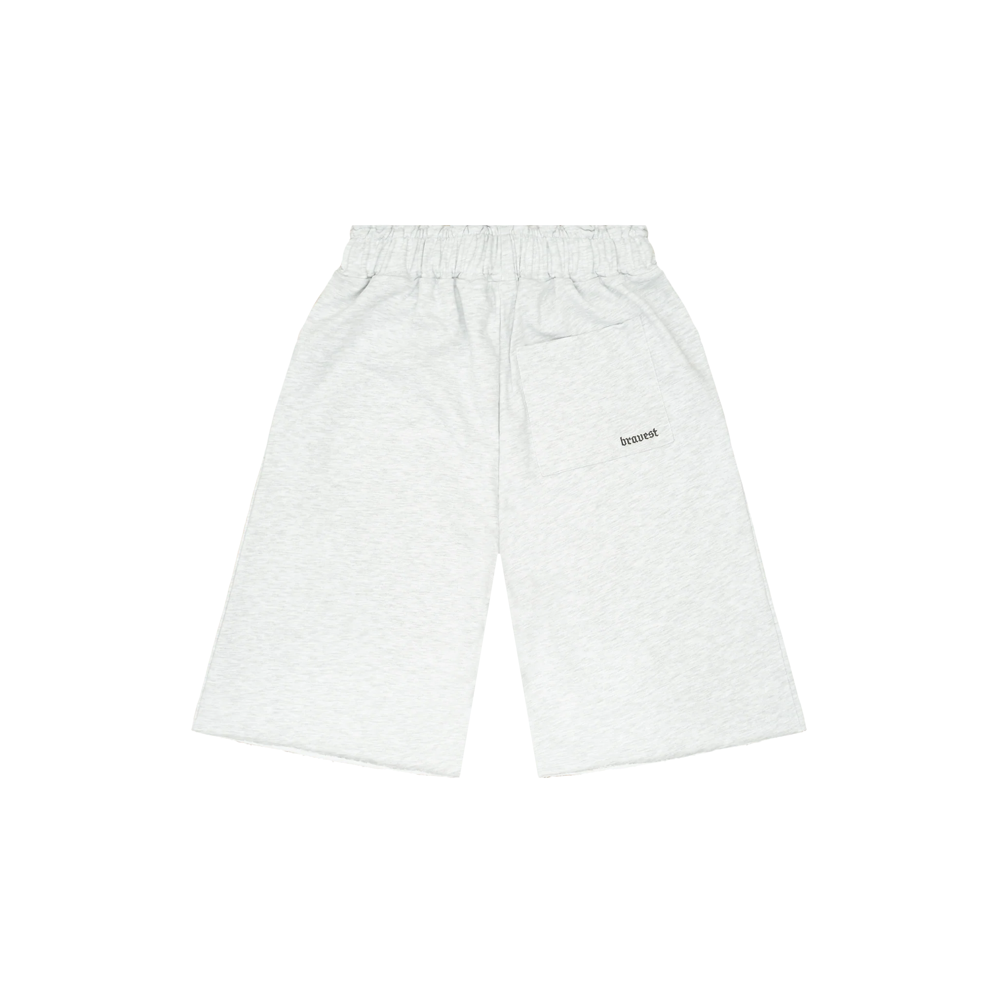 Baggy Sweatshorts Heather Grey - Image 5
