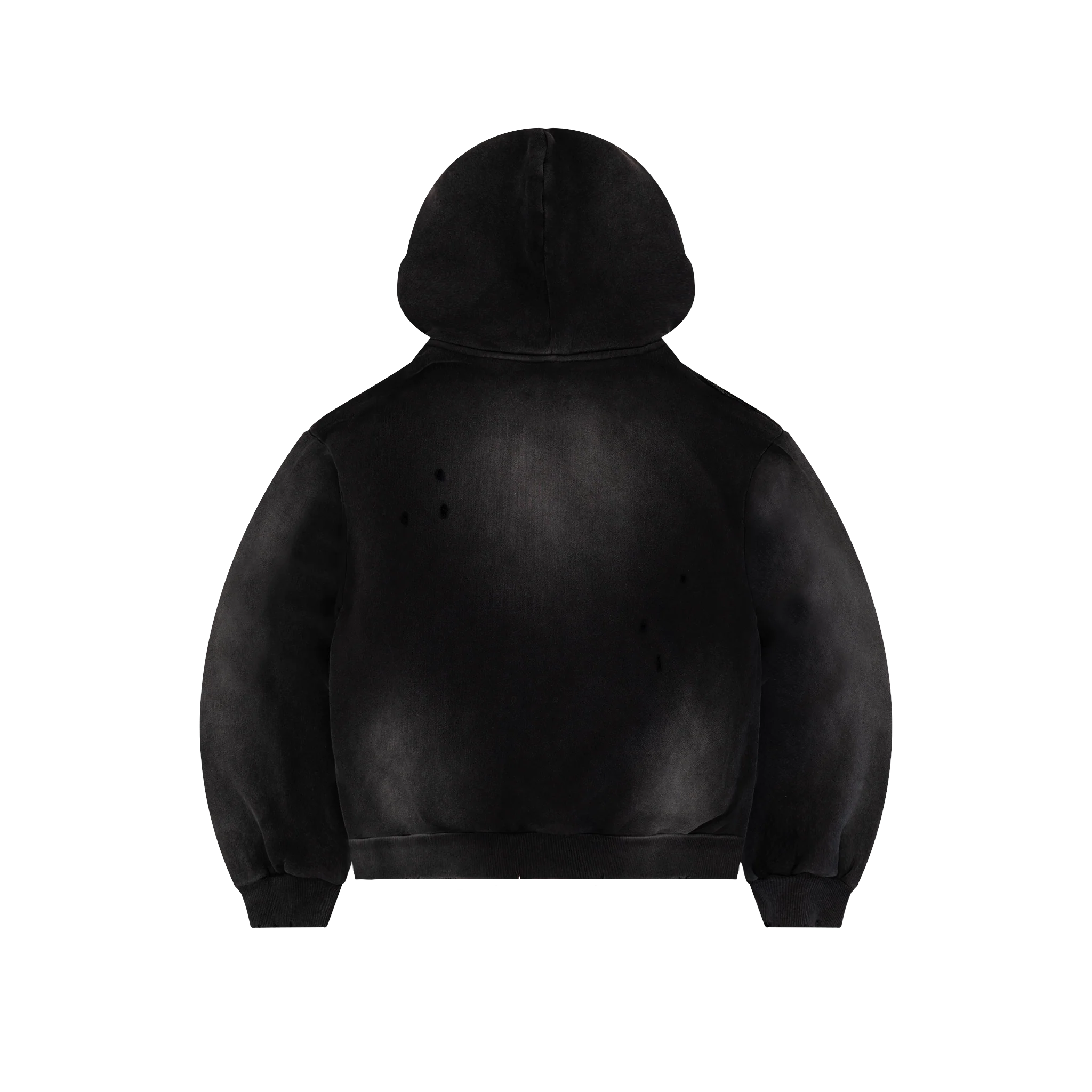 Balkan Zip Hoodie Vintage Black - Image 3