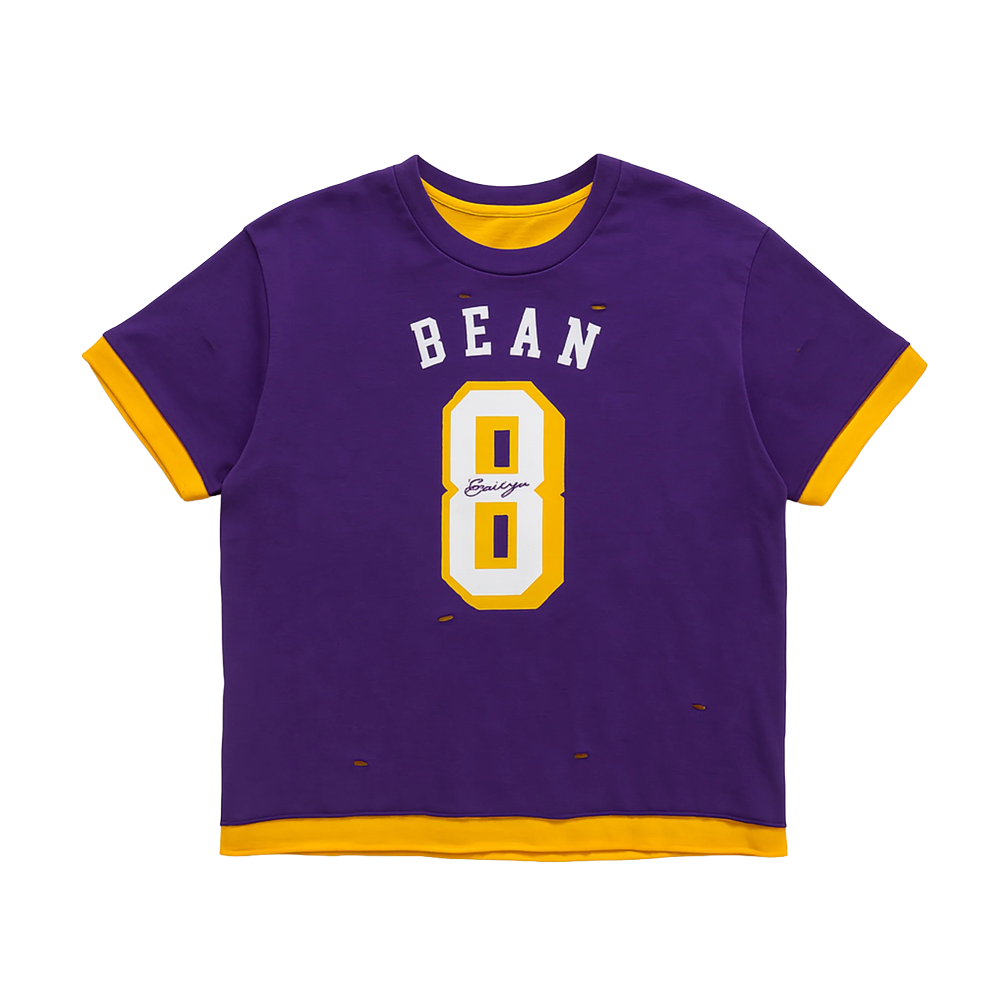 Purple Bean Double-Layer Tee