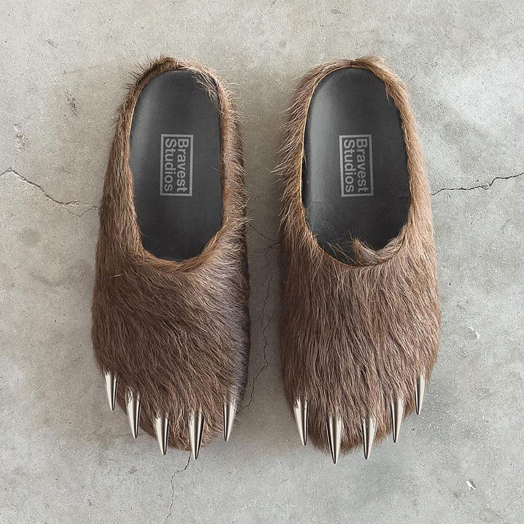 Brown Bear Claw Mules - Image 8