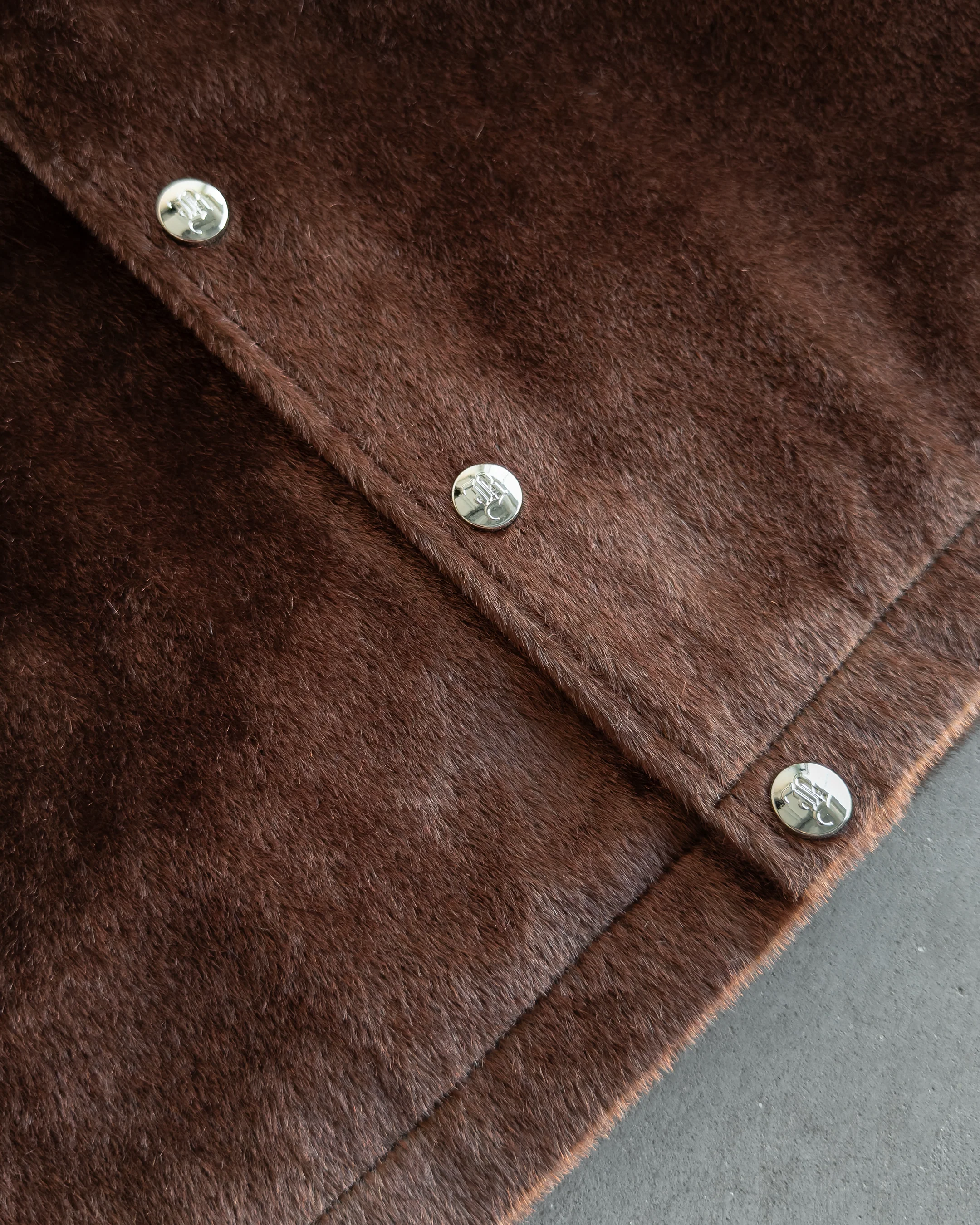 Bear Fur Jacket Brown - Image 4