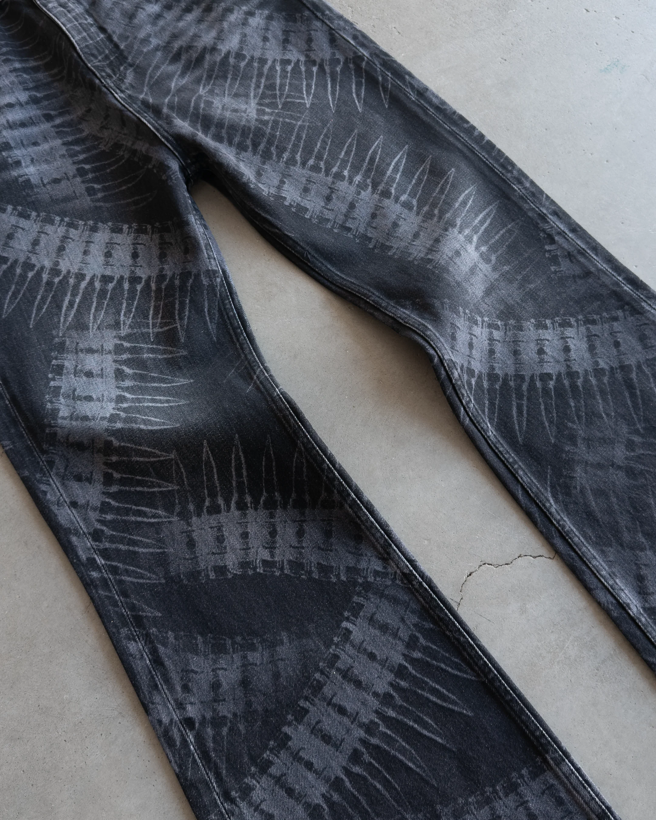 Black Bullet Flare Denim - Image 3