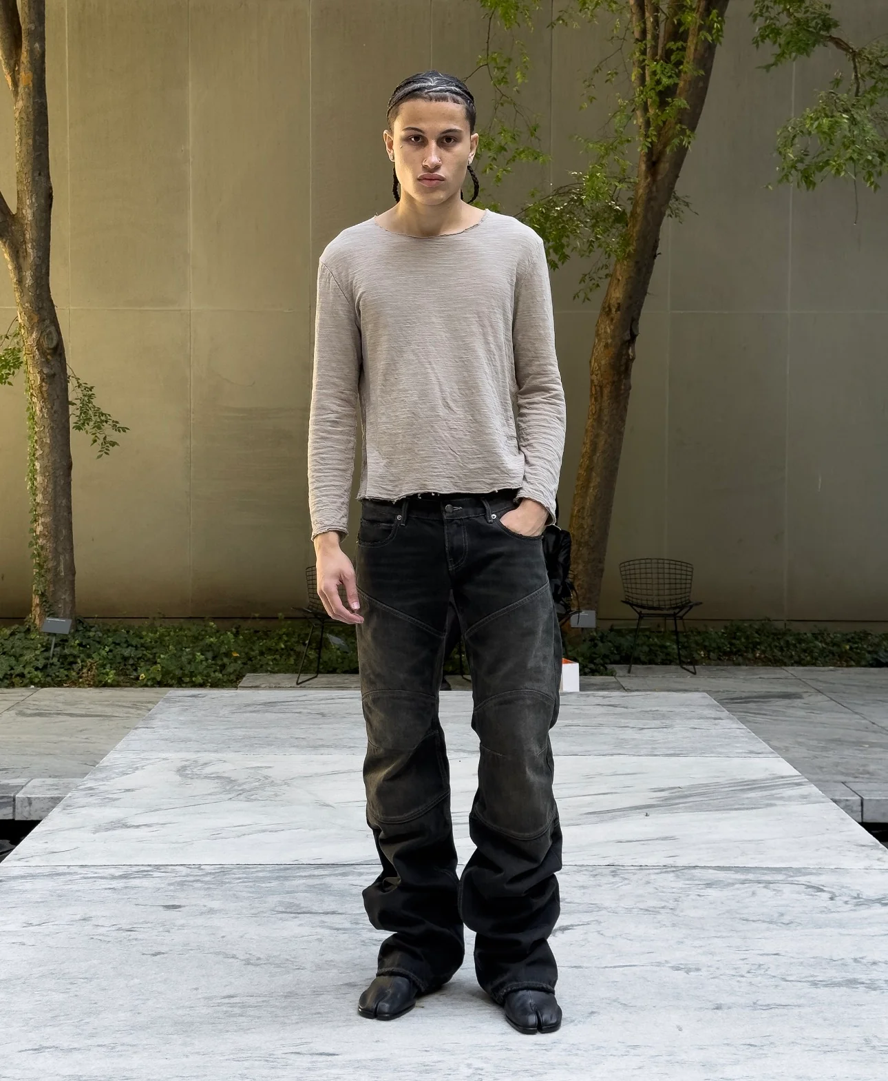 Black Moto Denim - Image 3