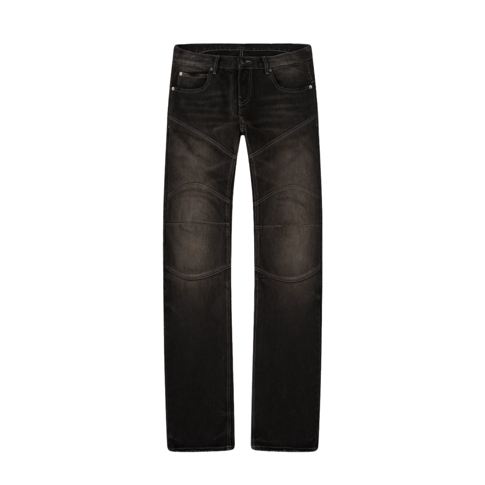 Black Moto Denim - Image 6