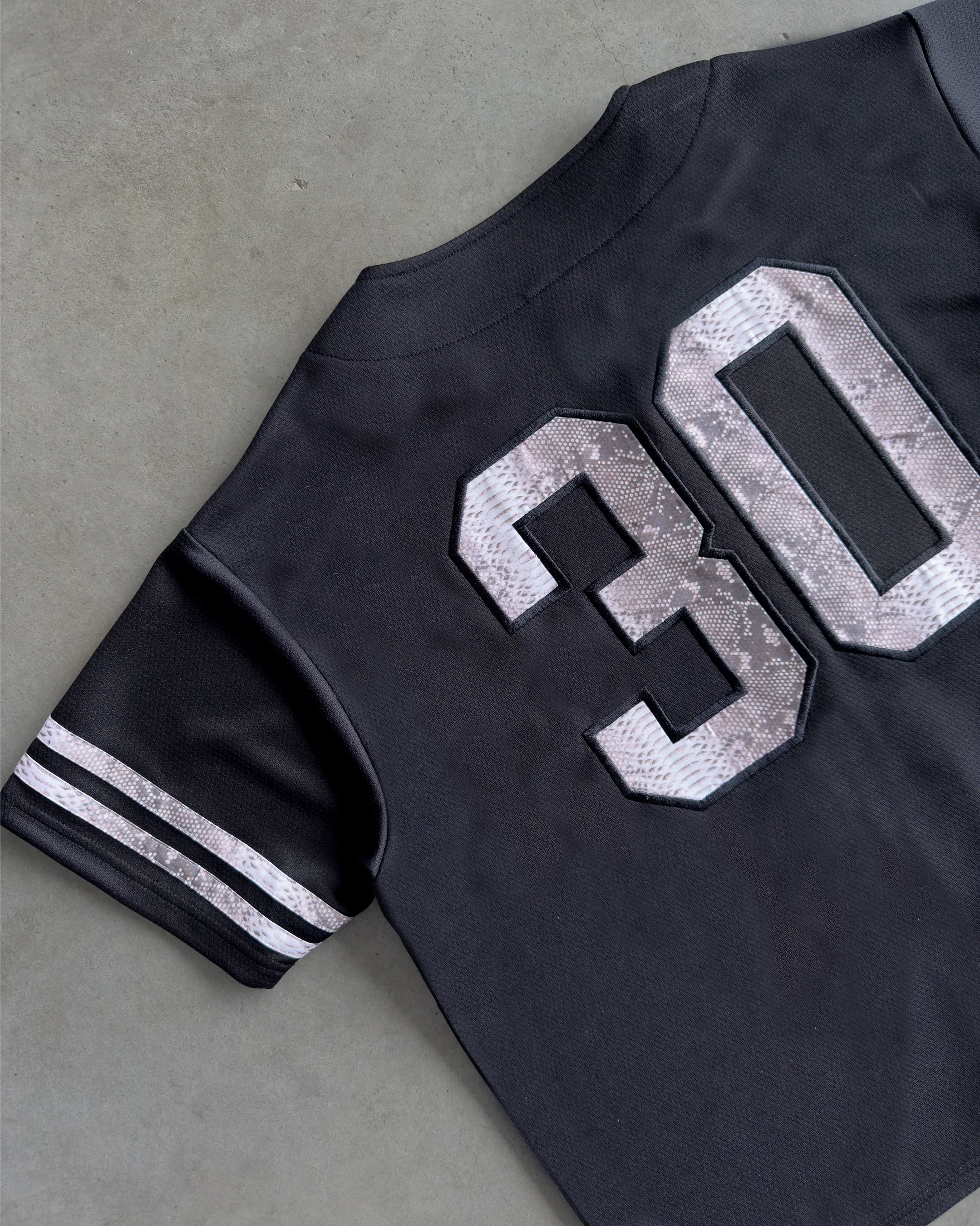 Black NY Baseball Jersey - Image 5