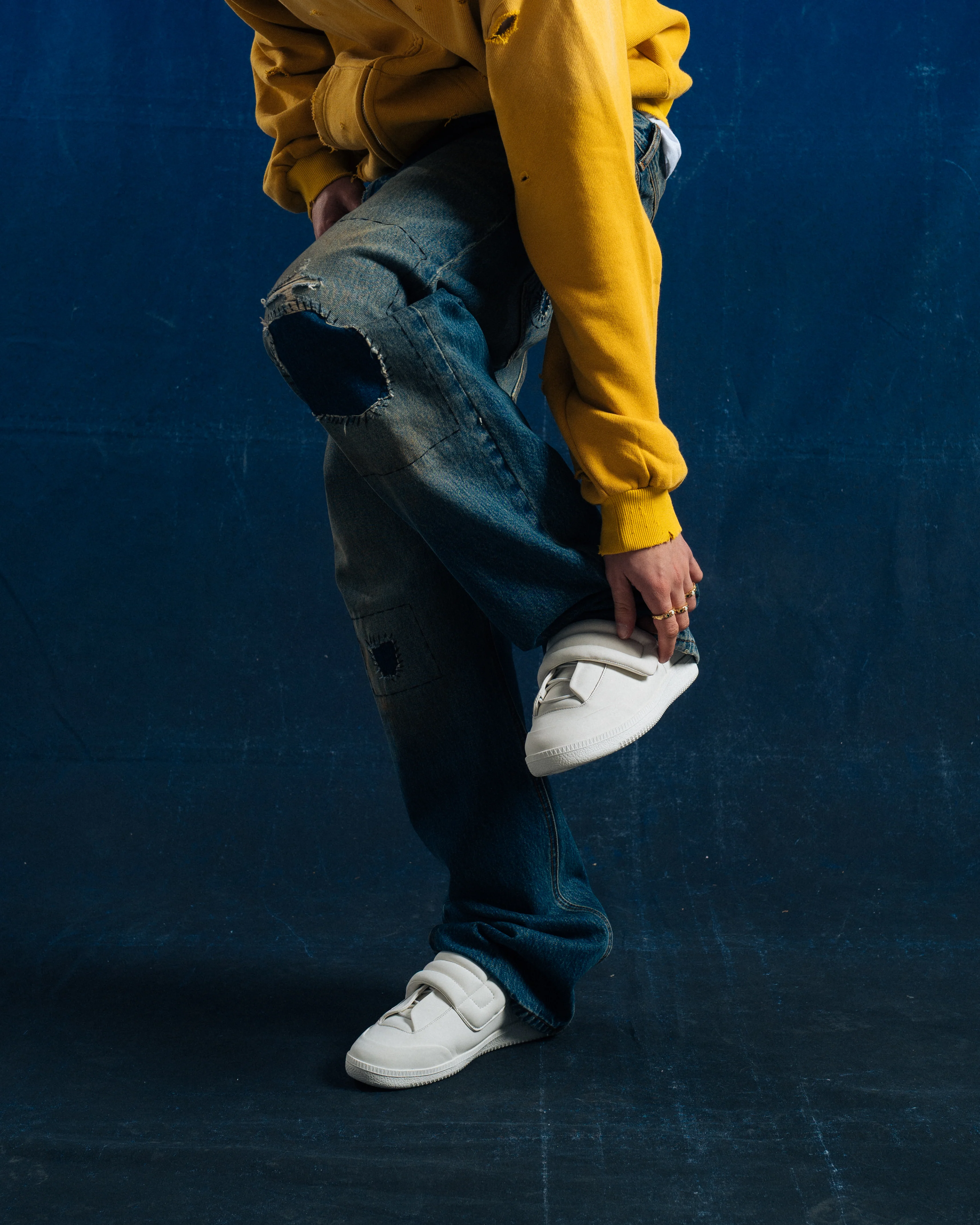 Blue Patchwork Denim - Image 3