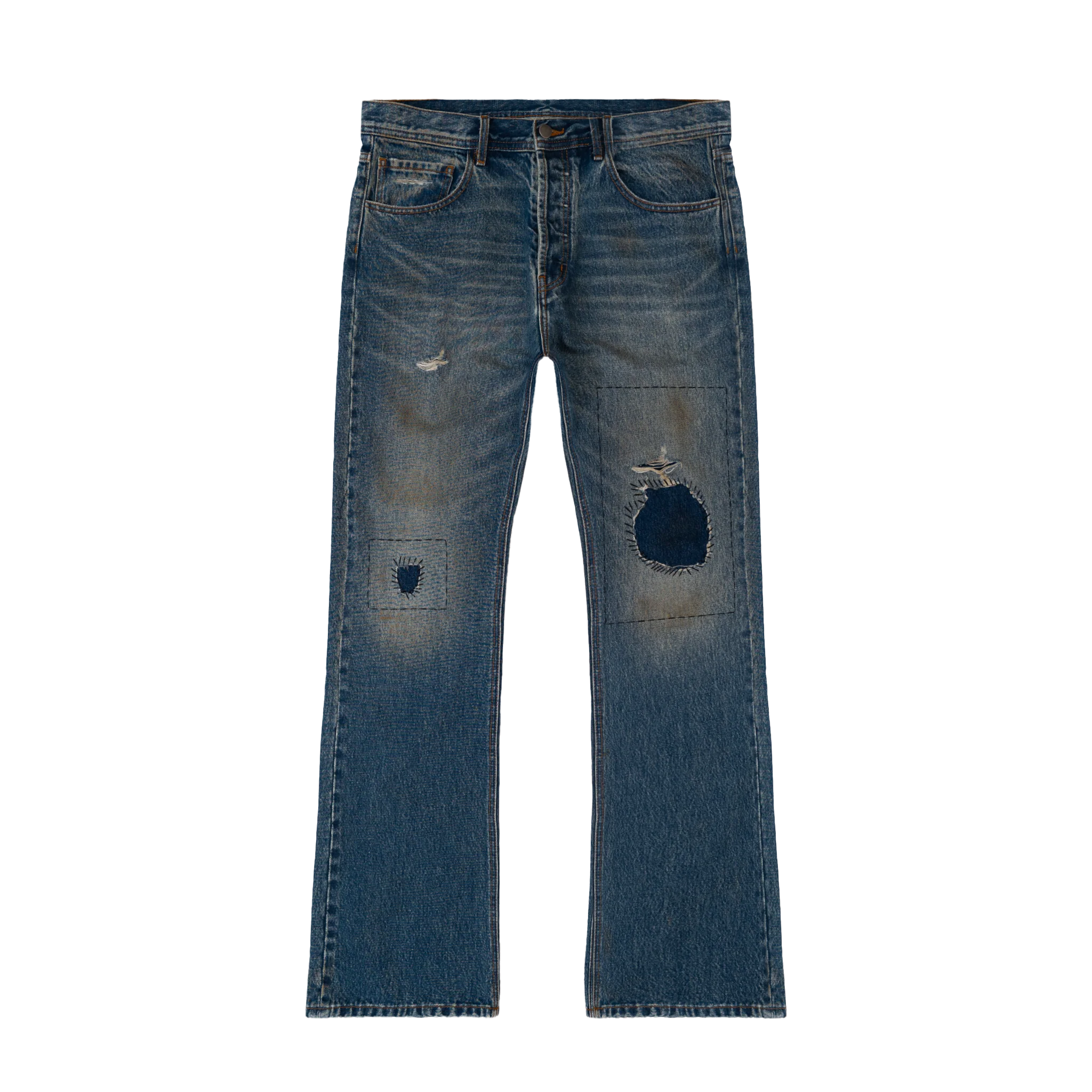 Blue Patchwork Denim - Image 5