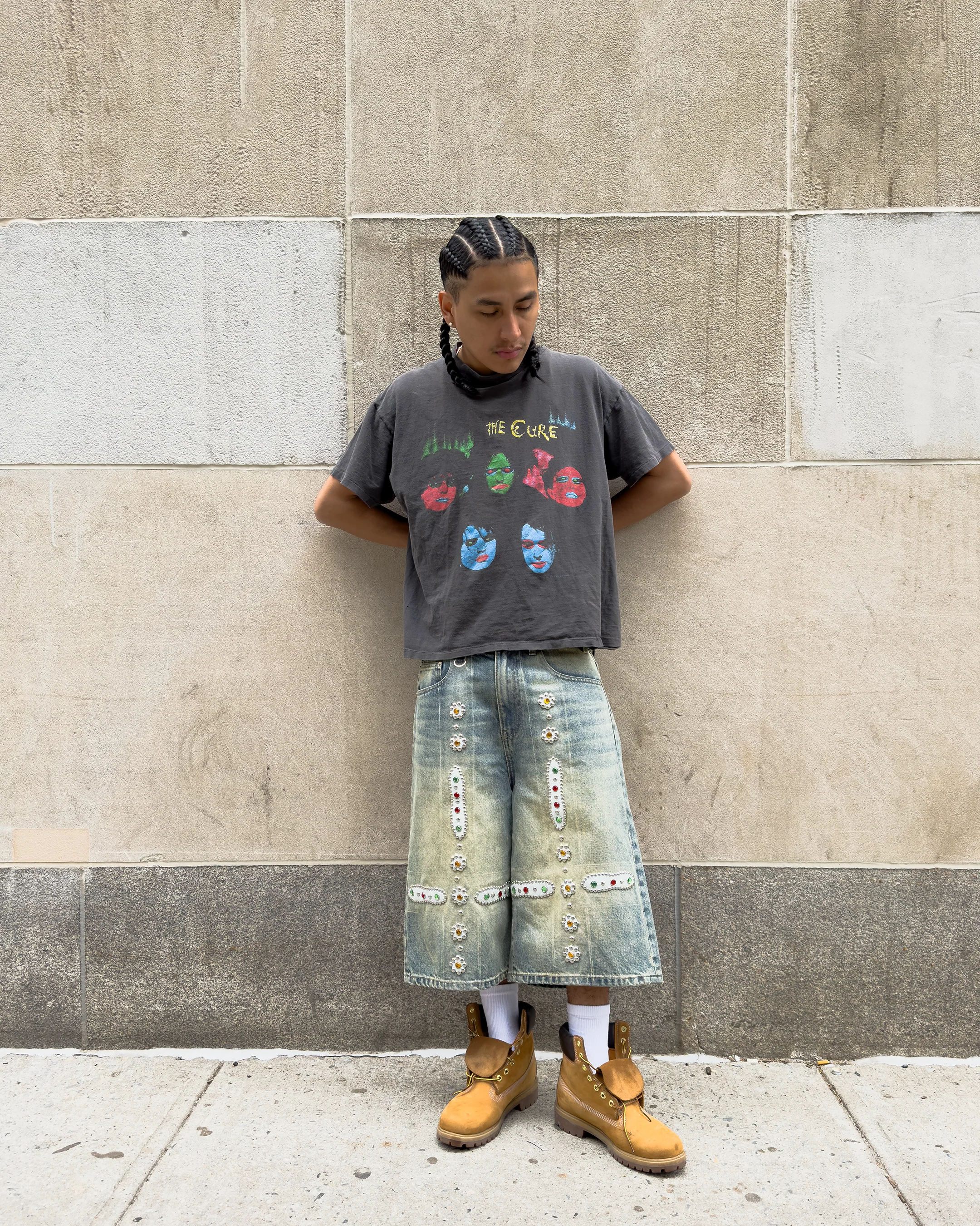 Blue Sapphire Jorts - Image 3