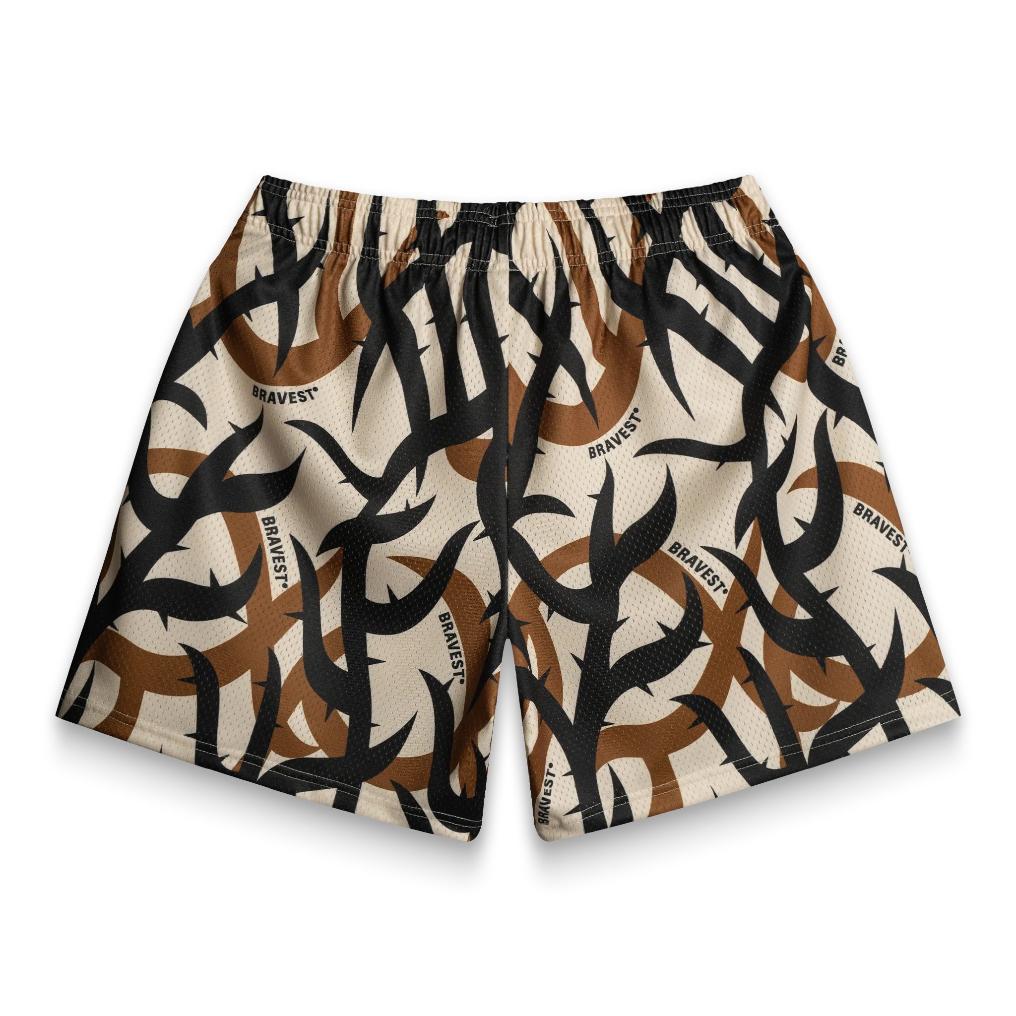 Brown Thorn Shorts - Image 3