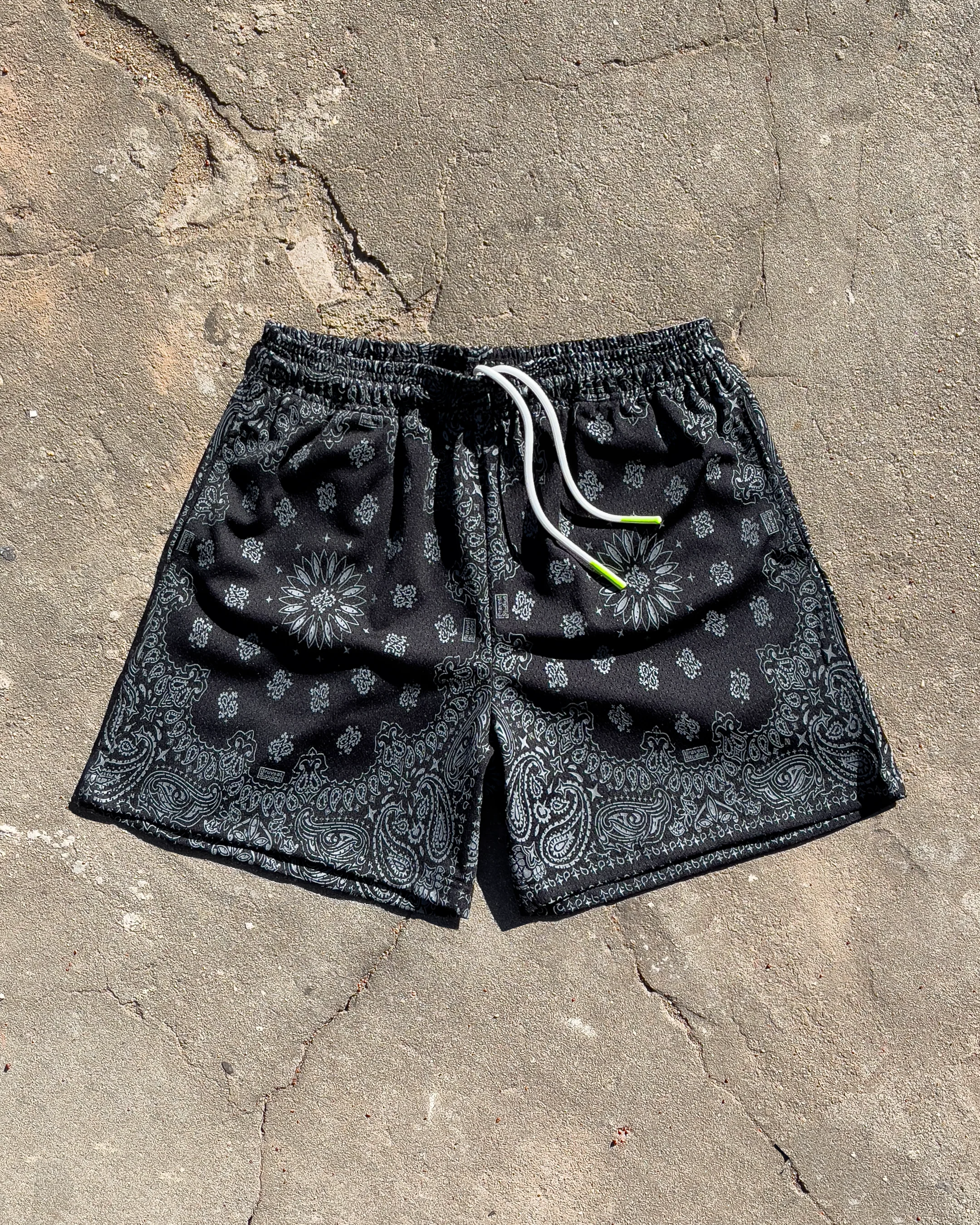 Carbon Paisley Shorts - Image 3