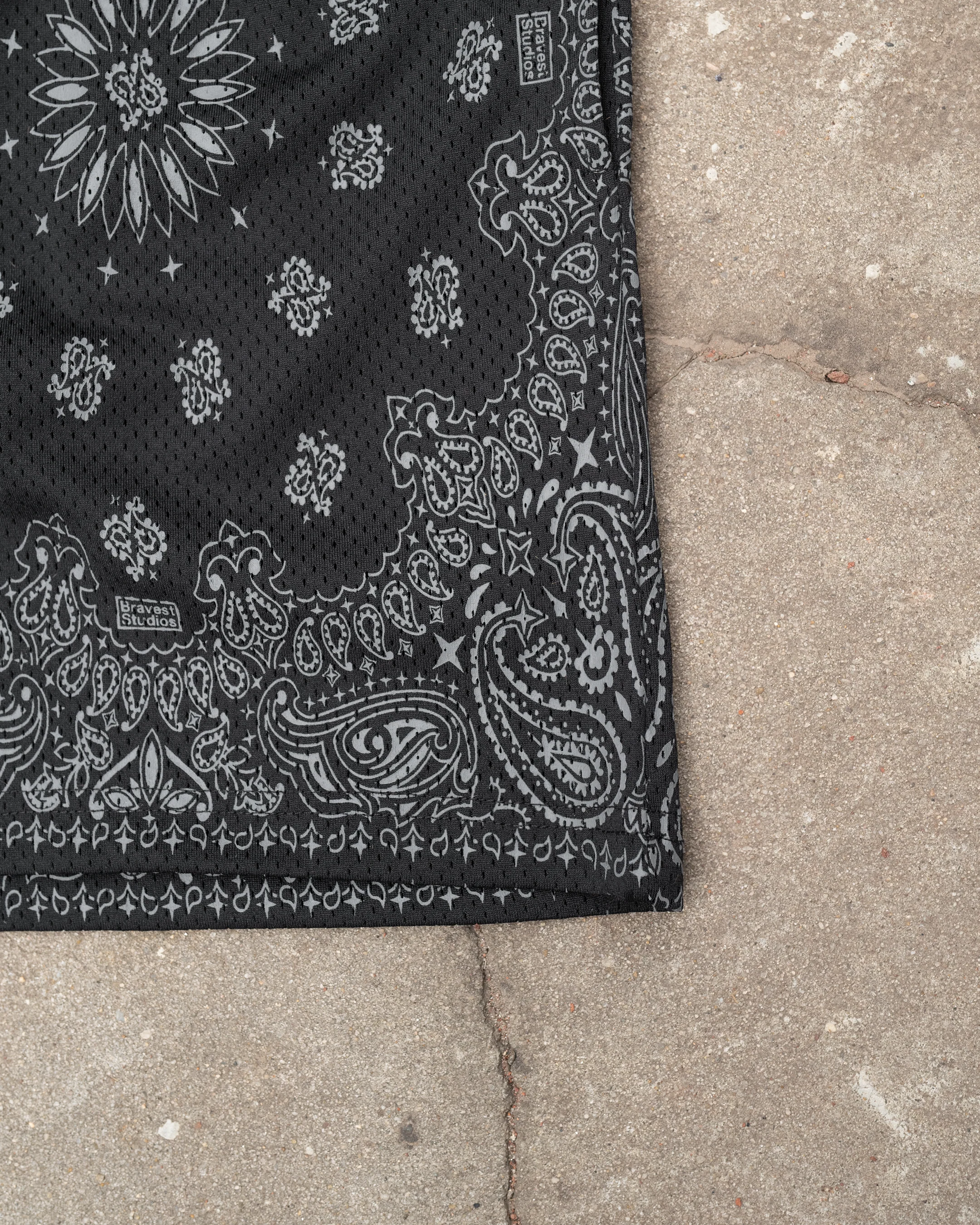 Carbon Paisley Shorts - Image 4