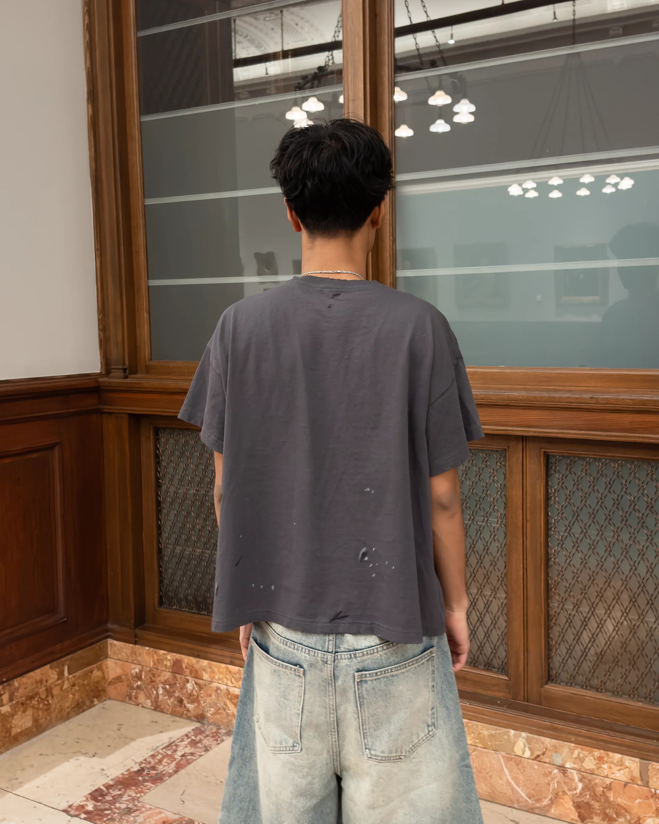 Grey Carton Vintage Pocket Tee - Image 2