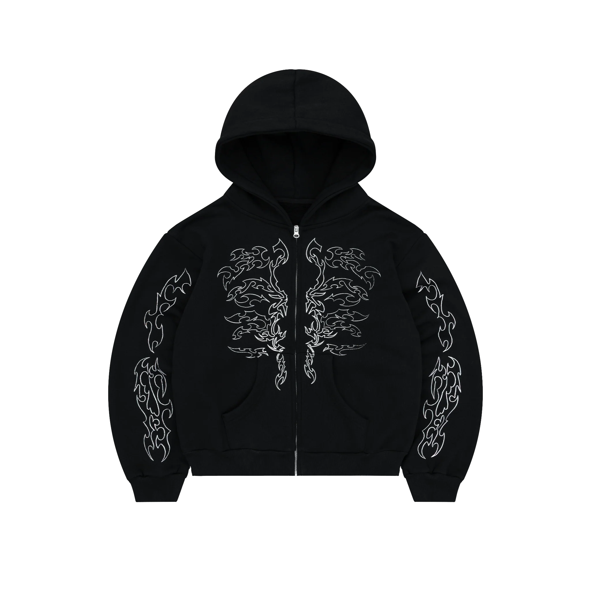 Cyber Zip Up Hoodie - Image 3