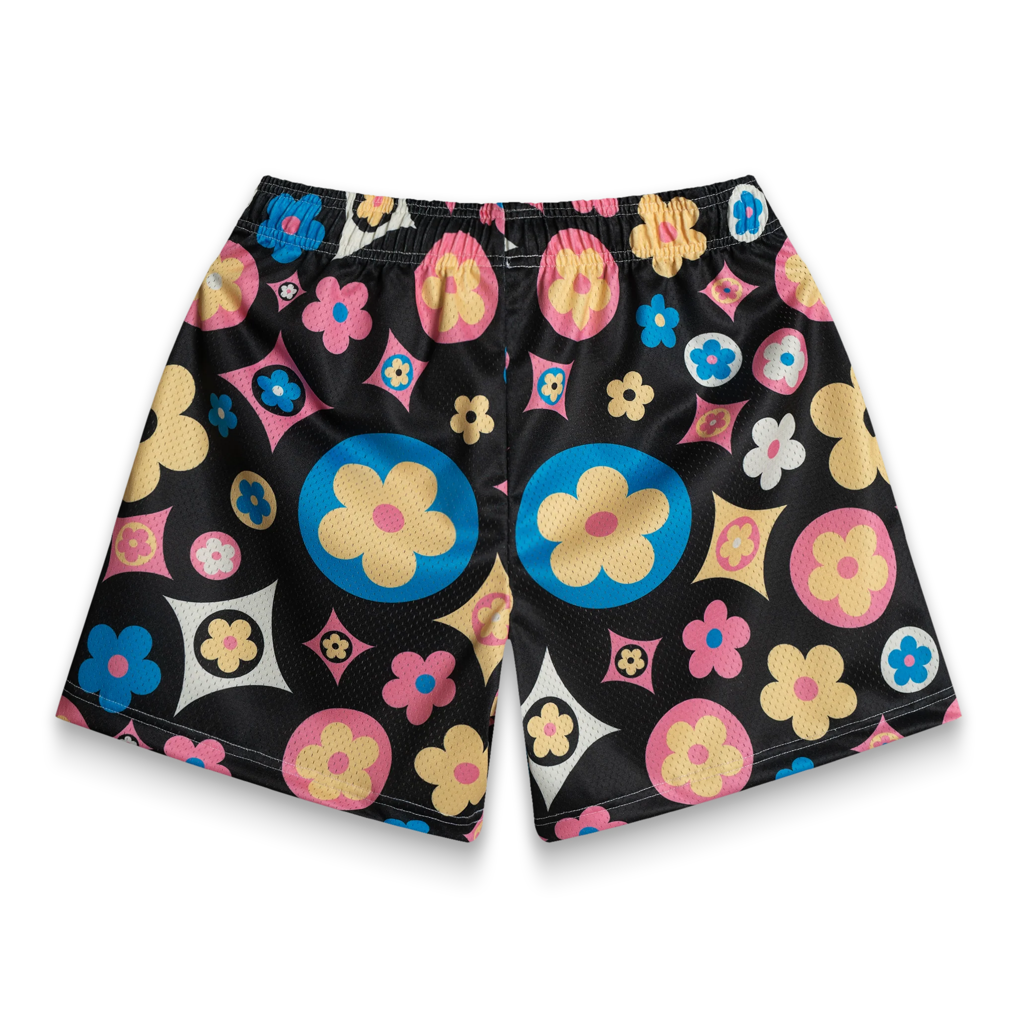 Flower Shorts Black Multi - Image 2