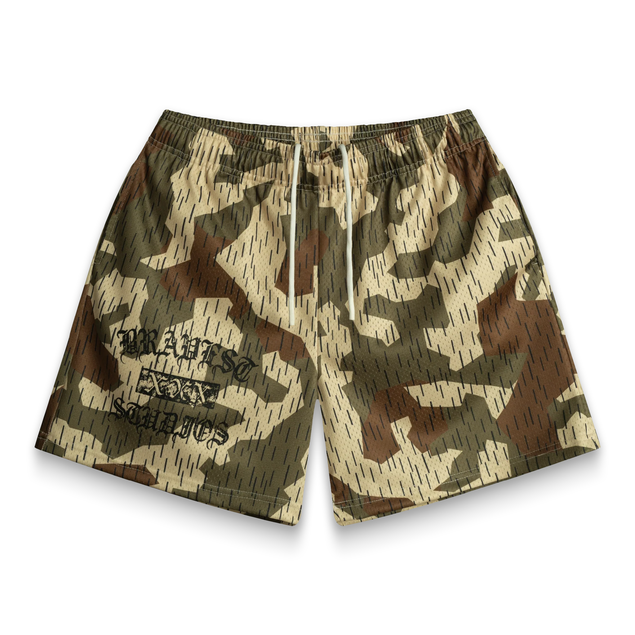 Green Splinter Shorts