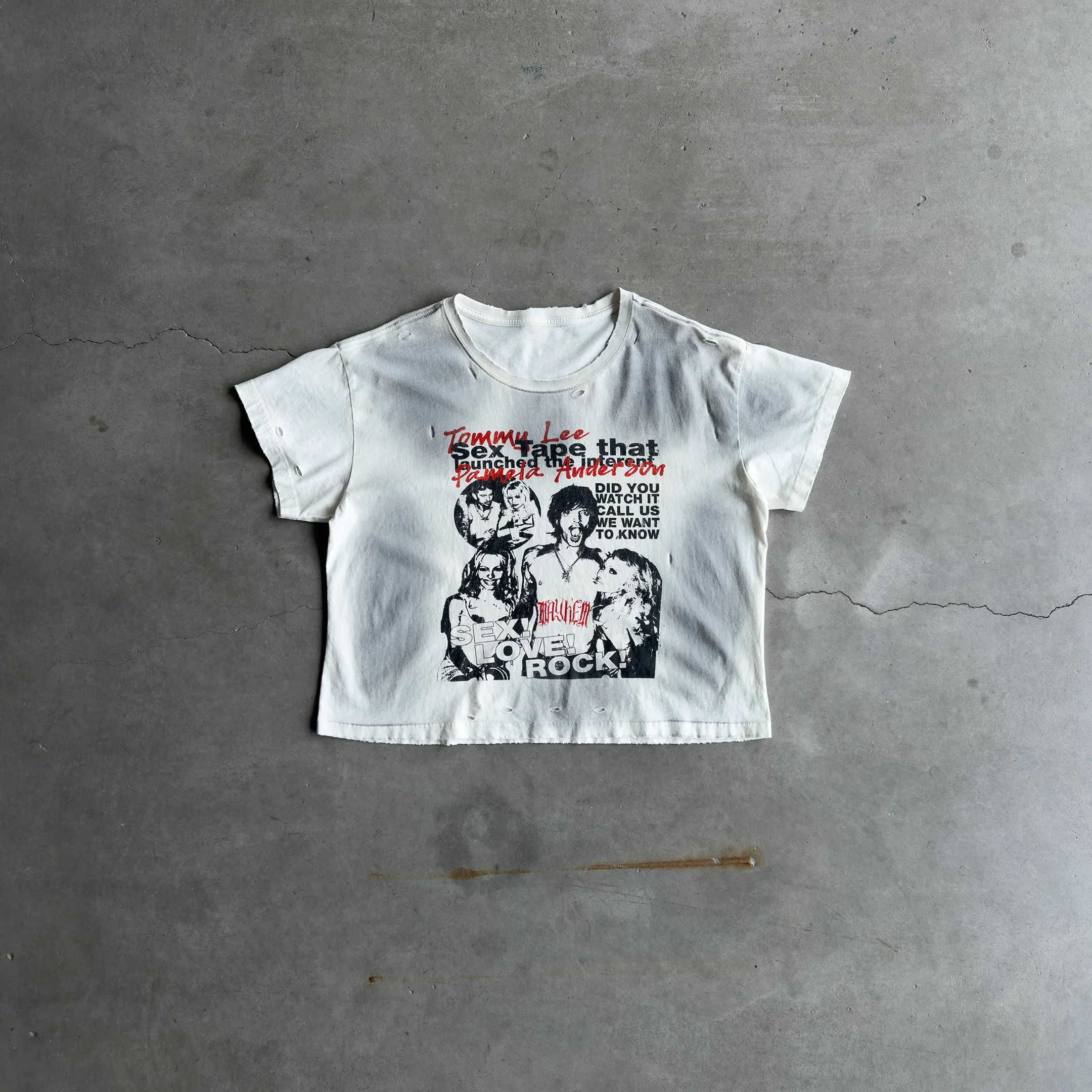 White Wedding Vintage Tee - Image 3