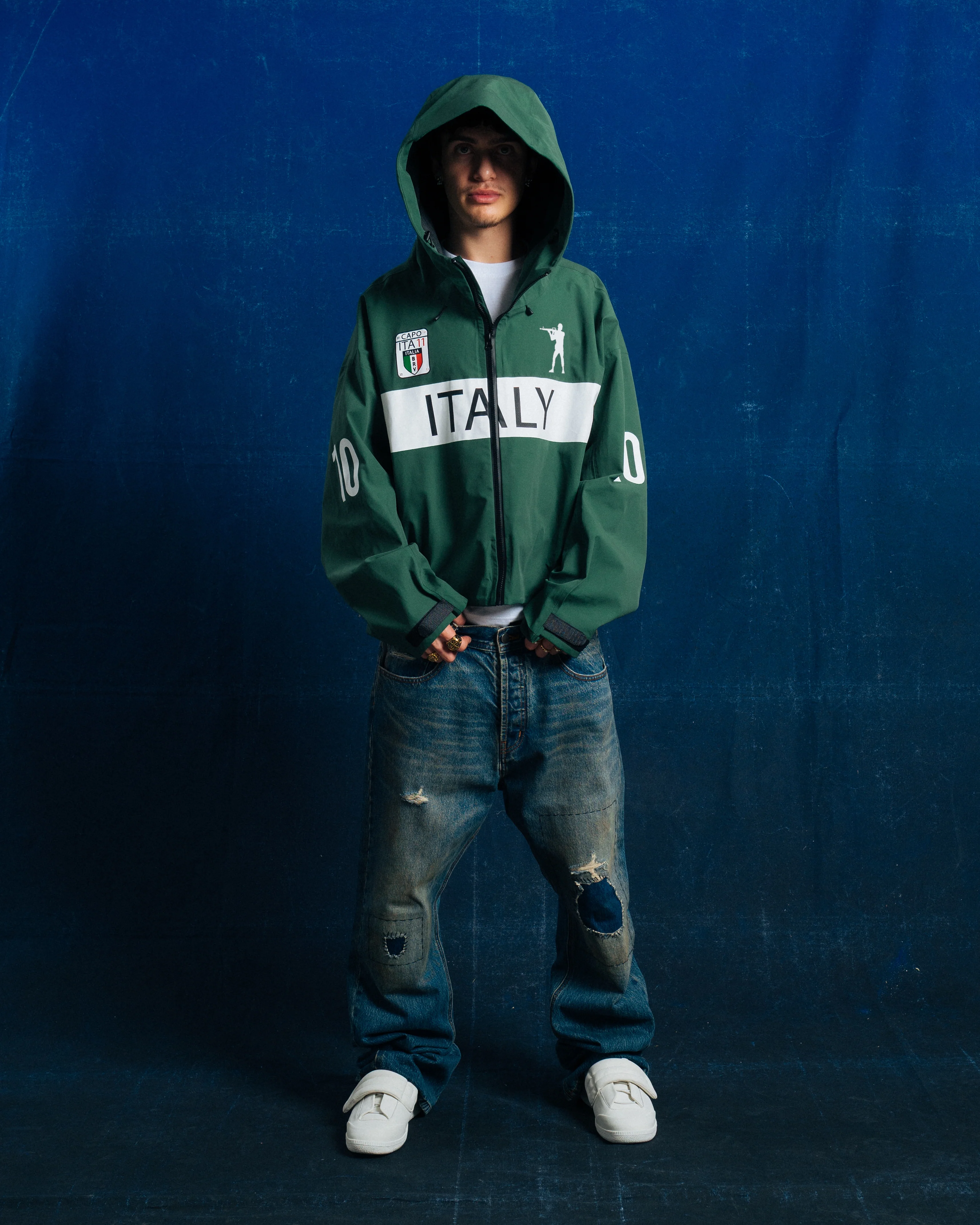 Green Italy Windbreaker - Image 10