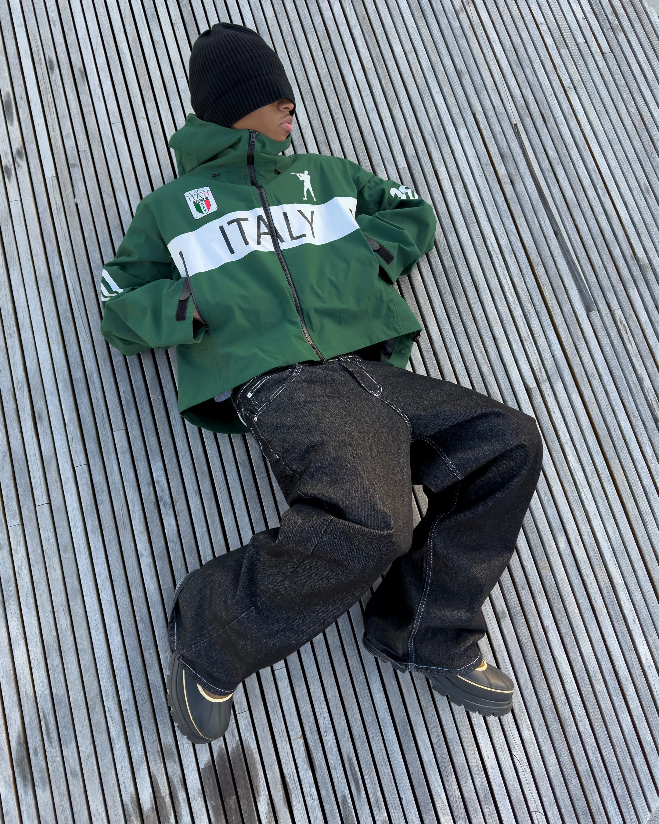 Green Italy Windbreaker - Image 6