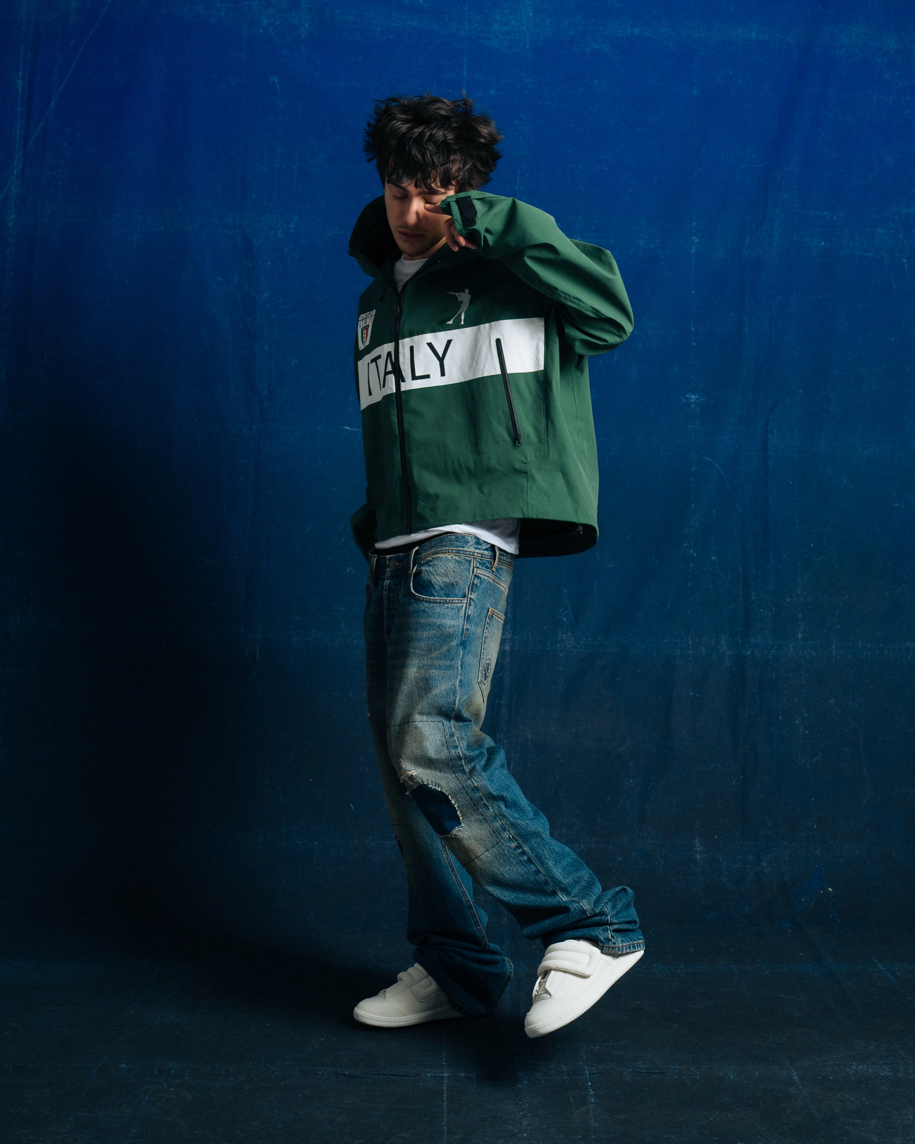 Green Italy Windbreaker - Image 9