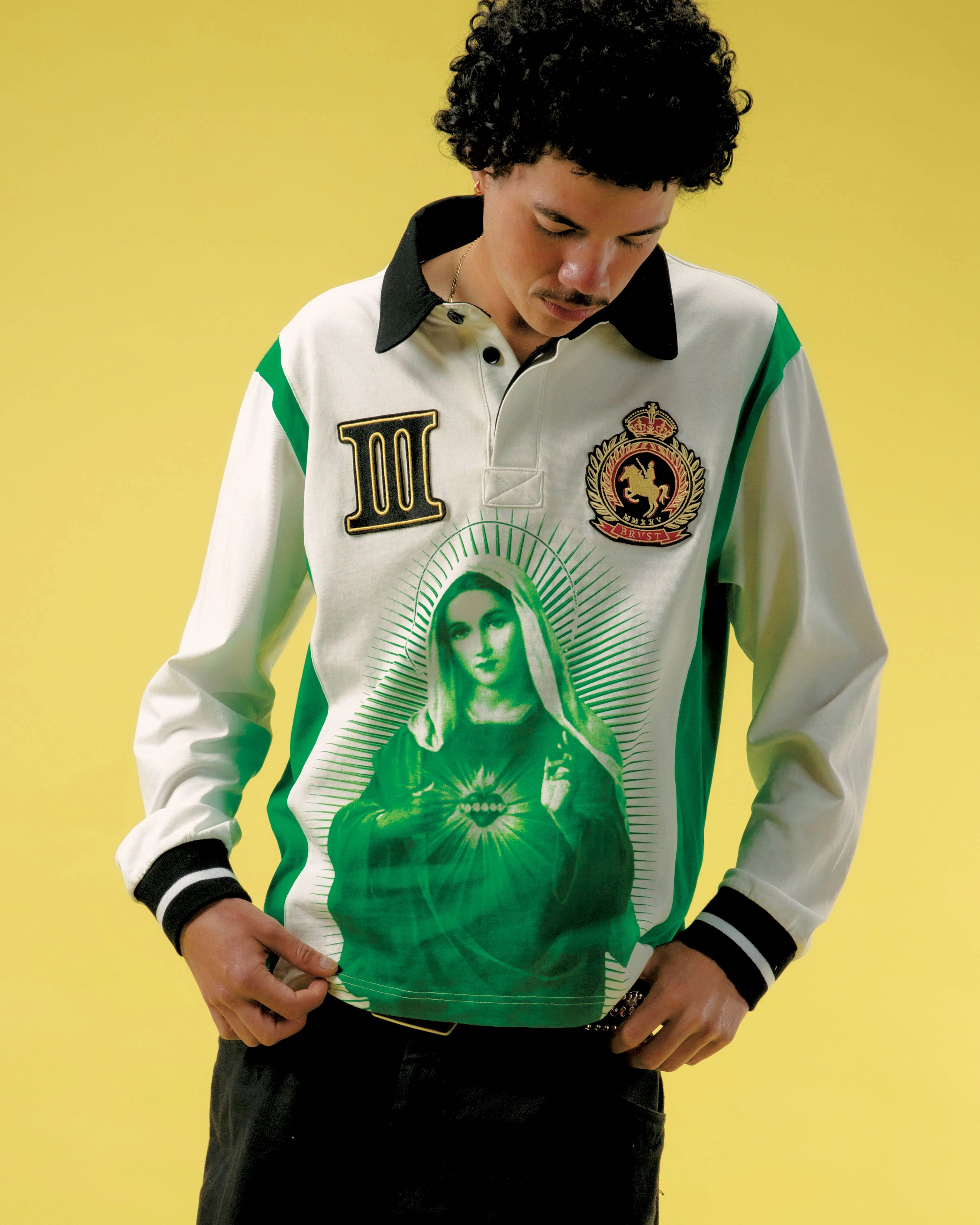 Mary Long Sleeve Polo - Image 3