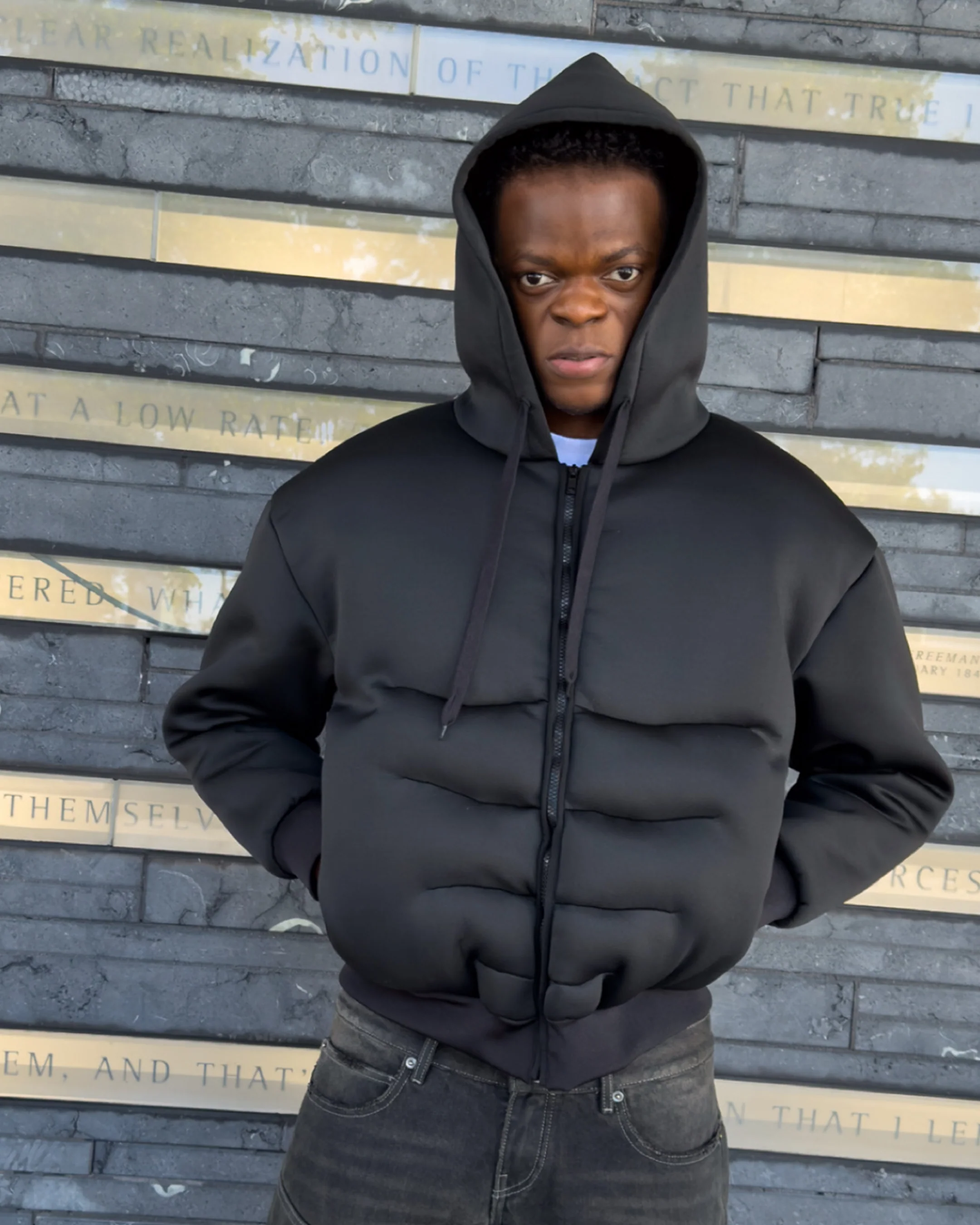 Muscle Zip Up Hoodie - Image 4