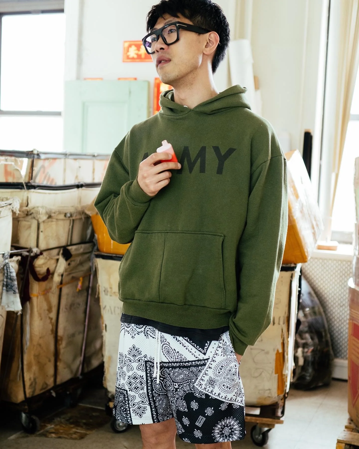 Panda Porcelain Shorts - Image 3
