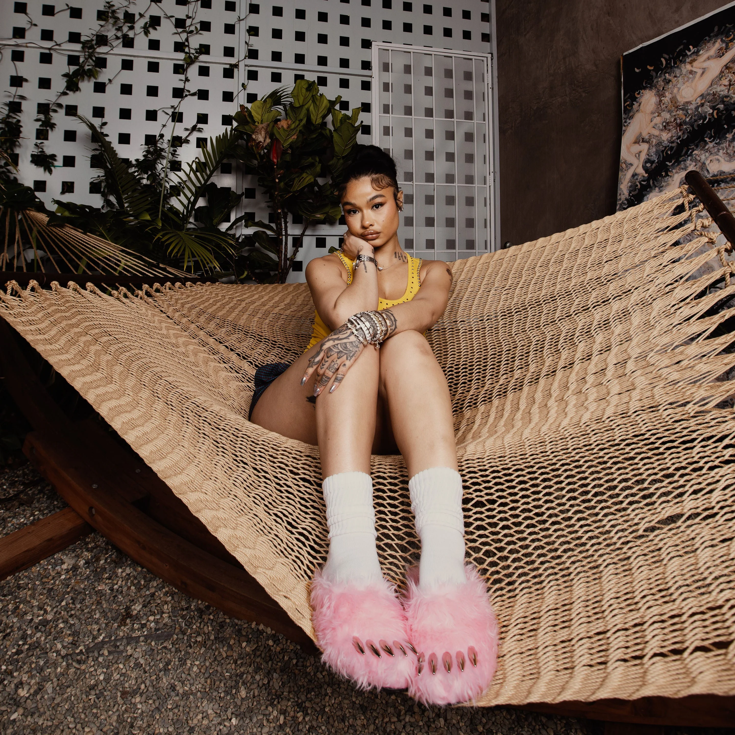[SOLD OUT] Pink Bear Claw Mules - Image 13