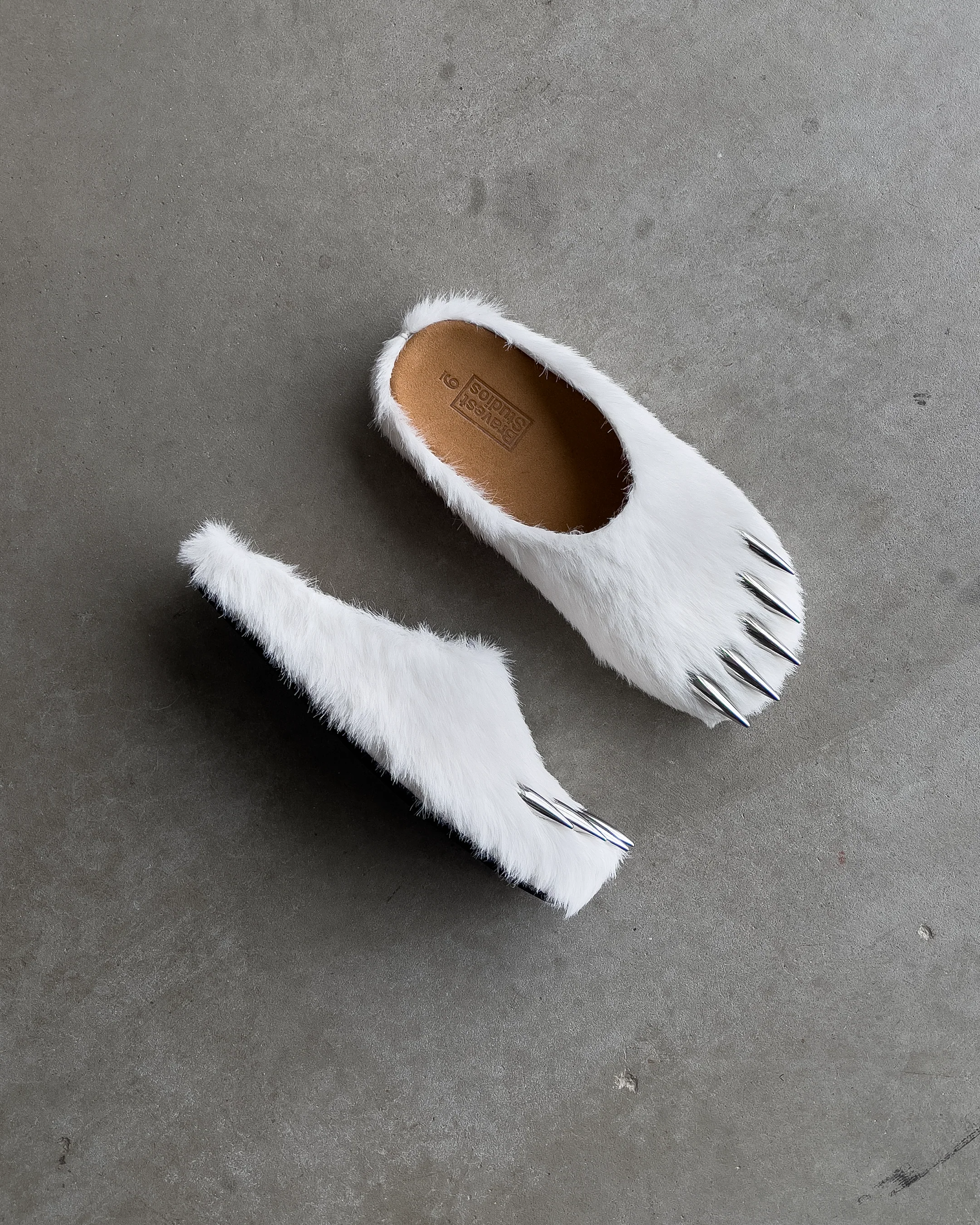 White Bear Claw Mules - Image 4