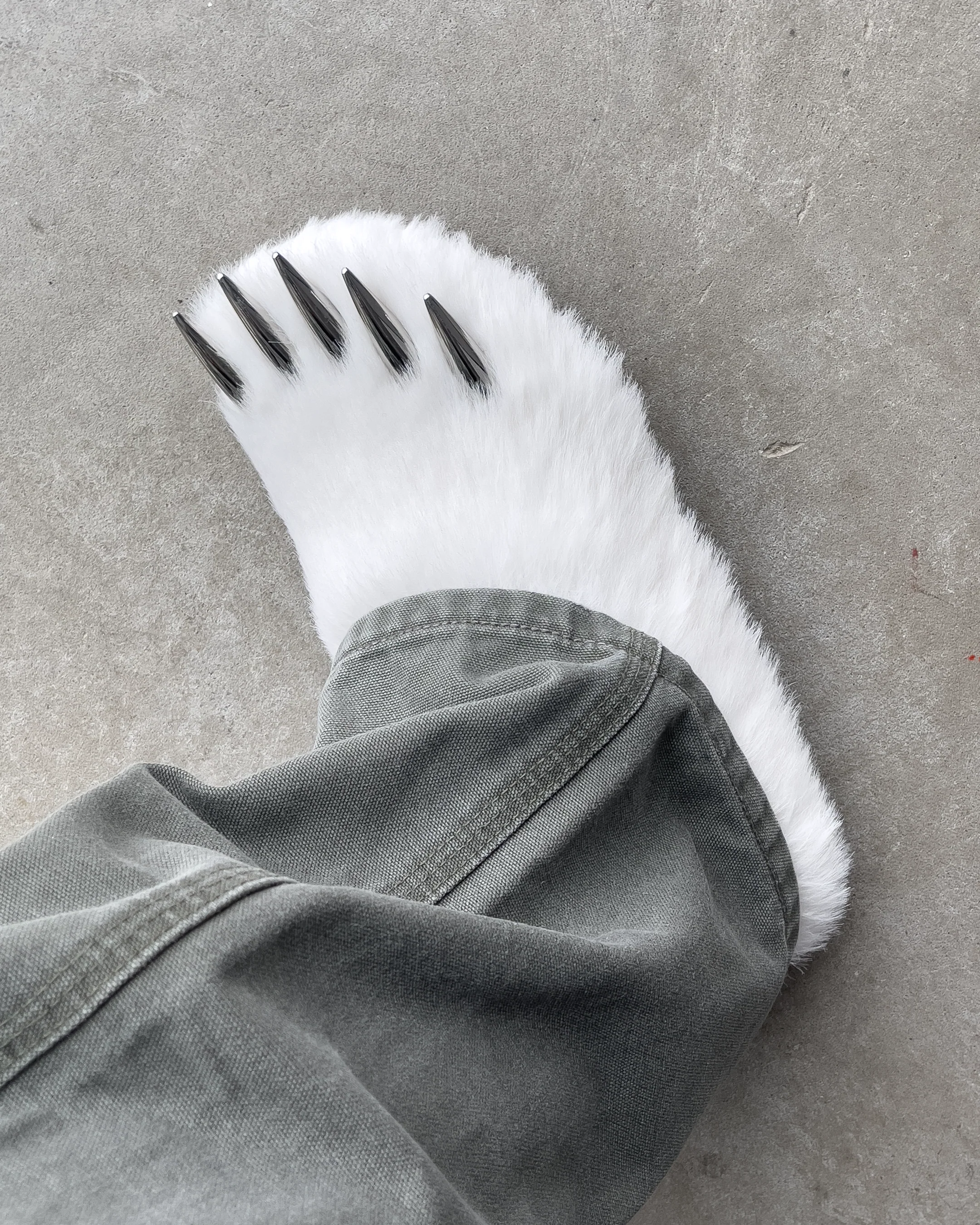 White Bear Claw Mules - Image 5