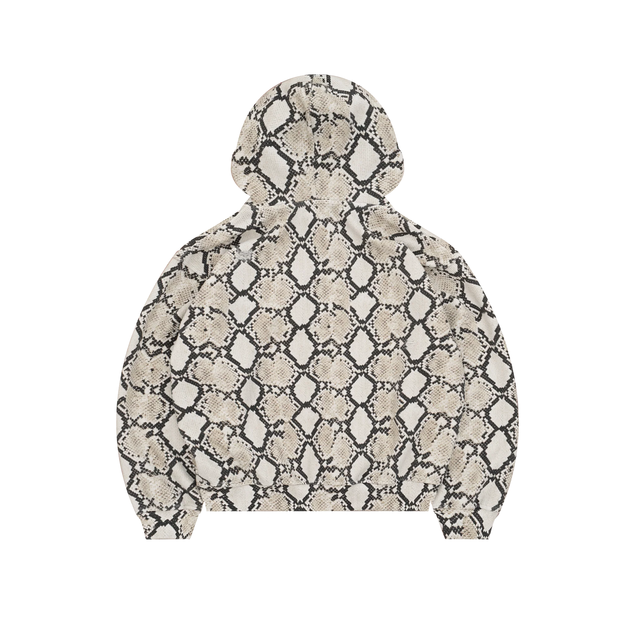 Snakeskin Thermal Zip Hoodie - Image 3