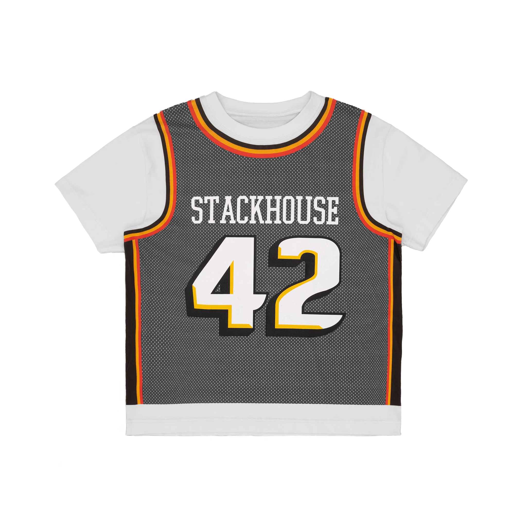 Black Stacks Jersey Tee