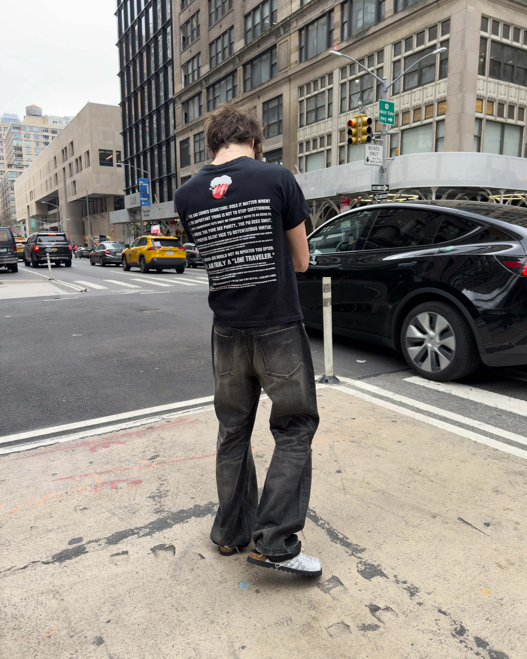 Vintage Black Baggy Denim (UPGRADED) - Image 3
