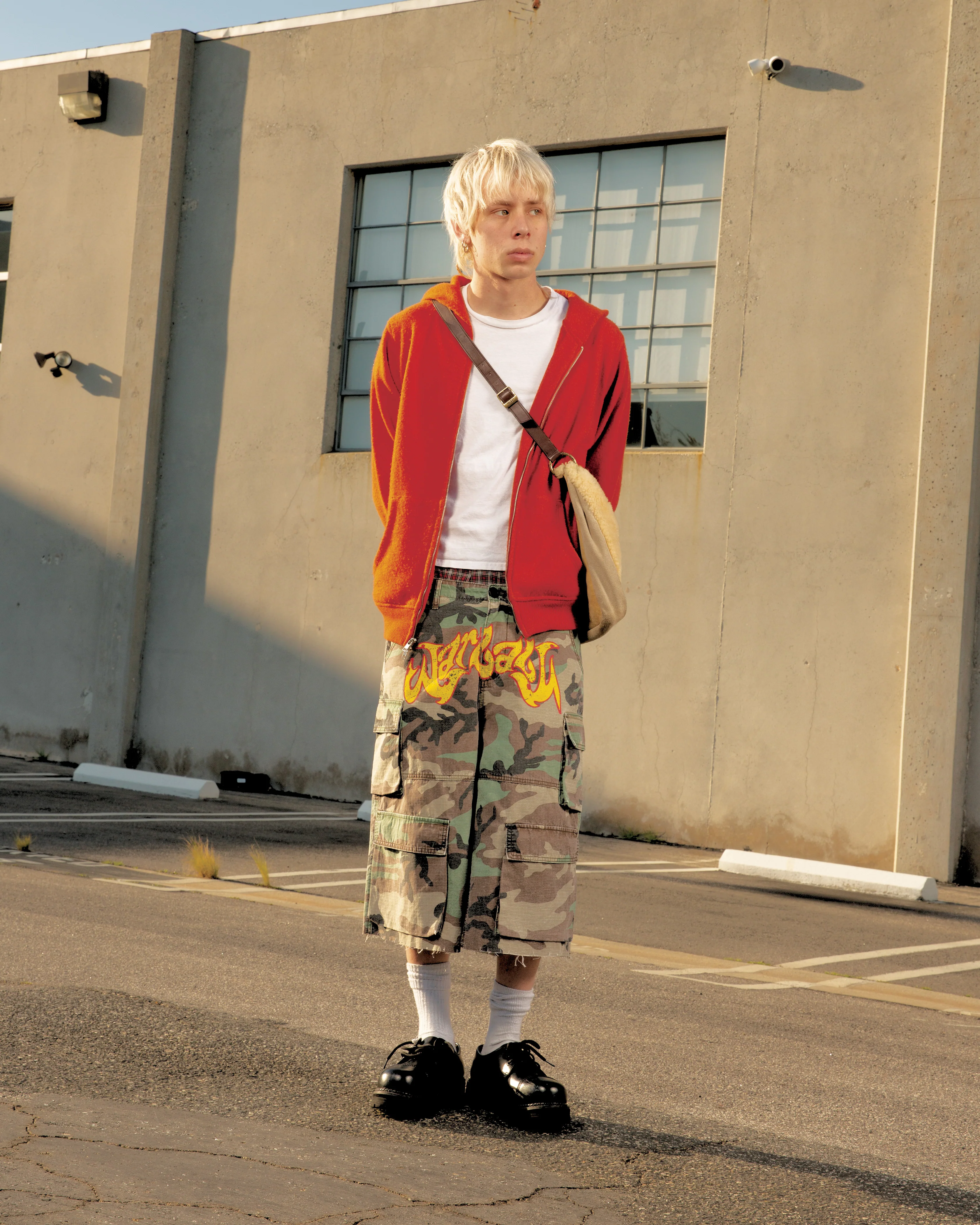 War Baby Camo Cargo Shorts - Image 5