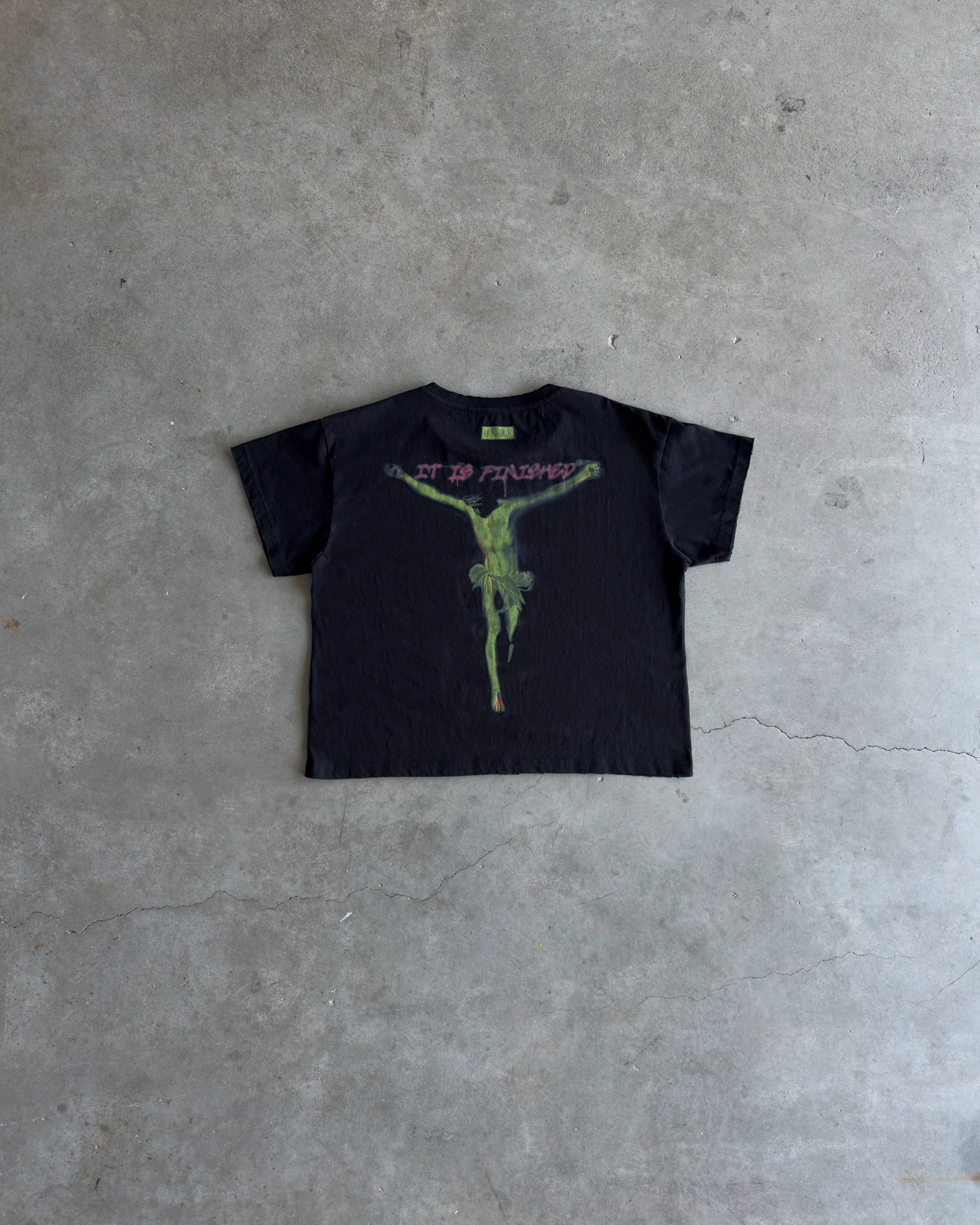 Why Me Vintage Tee Black - Image 4